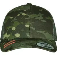 Flexfit Gorra 'Trucker' beige / oliva