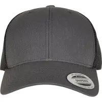 Flexfit Gorra 'Retro' grafito / negro
