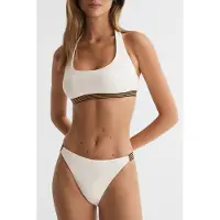 Reiss Elastic Trim Bikini Bottoms — High Cut Talla: 16 | Bikinis Outlet | Mujer