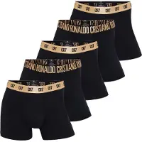 Cr7 - Cristiano Ronaldo Calzoncillo boxer oro / negro