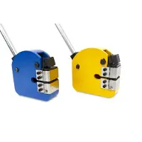 HBM Máquinas de estiramiento y sujeción 2 Piece Set con descarga extra profunda de 63 mm