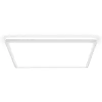 B.K.Licht Lámpara de techo LED, panel LED plano, luz indirecta, ideal para salones, 42 cm