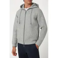 Guess Marciano By Full Zip Hooded Flee Light Stone Heather Talla: S | Cárdigan Outlet | Hombre