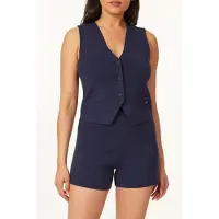 Scotch & Soda Sweater Vest Maritime Blue Talla: M | Chaquetas Outlet | Mujer | Azul