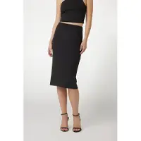 Guess Marciano By Pandora Skirt Solid Jet Black Talla: XS | Faldas Midi Outlet | Mujer | Negro