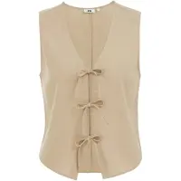 We fashion Gilet Beige Talla: XL | Chaquetas Outlet | Mujer | Marrón