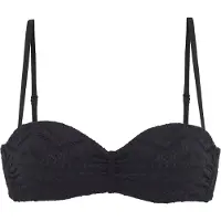 LASCANA Top de bikini negro