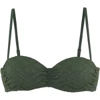 LASCANA Top de bikini oliva