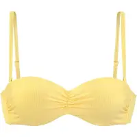 Venice beach Top de bikini amarillo claro