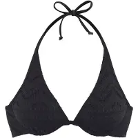 LASCANA Top de bikini negro