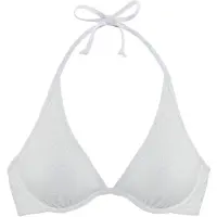 LASCANA Top de bikini blanco