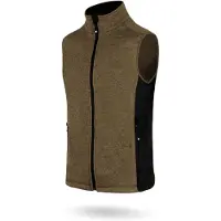 Normani Chaleco beige / negro