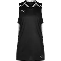 Puma Camiseta de fútbol 'Hoops Team Game' negro / blanco