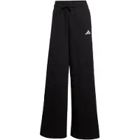 Adidas Pantalón deportivo '3-Stripes Fleece Wide' negro / blanco