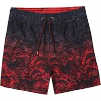 KOROSHI Bermudas añil / rojo / negro