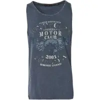 KOROSHI Camiseta marino / navy / blanco