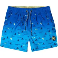 KOROSHI Bermudas azul / azul oscuro / blanco