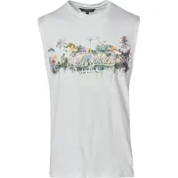 KOROSHI Camiseta azul claro / miel / verde pastel / offwhite