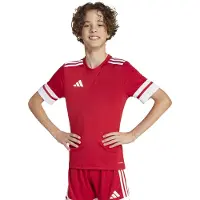Adidas Camiseta funcional 'Squadra 25' rojo vivo / blanco