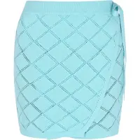 IZIA Falda azul claro