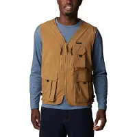 Columbia - Silver Ridge Utility Vest - Chaleco softshell size M, marrón
