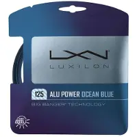 Luxilon Cordaje Individual Tenis Alu Power Ocean Blue 12.2 M