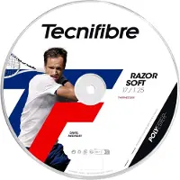 Tecnifibre Cordaje Bobina Tenis 200 M Razor Soft