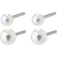 Pilgrim Pendientes 'Johanne' plata
