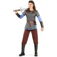 MOM Disfraz De Mujer Queen Vikinga