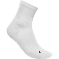 Bauerfeind Sports - Women's Run Ultralight Mid Cut Socks - Calcetines de running size 41-43, gris/blanco