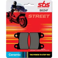 SBS Pastillas De Freno De Cerámica Hi-tech Street 802hf
