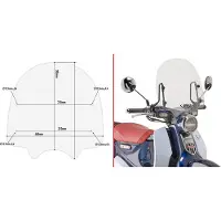 Givi Parabrisas 1168a Super Cub C125