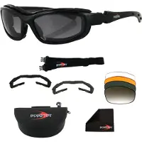 Bobster Gafas Off Road Road Hog Ii Mirrored With 4 Interchangeable Lenses