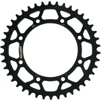 Supersprox Corona Trasera Steel Kawasaki 520x43 Rfe487x43blk
