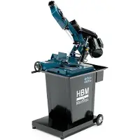 HBM Sierra de cinta para metales de 5 pulgadas y 750 vatios