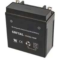 HBM Batería para la máquina de barrido/brocha profesional de 100 cm, 173 cc, 5.5 hp