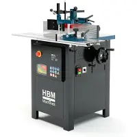 HBM Máquina de fresado de madera 1500 vatios 230 voltios
