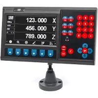 HBM LCD DRO para tornos