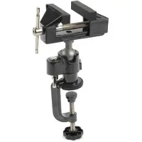 HBM 70 mm. Tornillo de banco ajustable multiángulo – Giratorio 360 grados