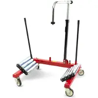 HBM Professional 1200 kg. Elevador de neumáticos hidráulico, elevador de ruedas, desmontadora de neumáticos