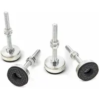 HBM Set de 4 patas ajustables M12 - 125 Kg. Por unidad