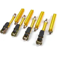 HBM Conjunto de correas de sujeción de 4 piezas de 700 kg