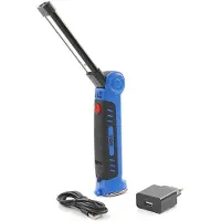 HBM 300 Lumen Profesional Lámpara LED Plegable y Recargable con Gancho y Imán