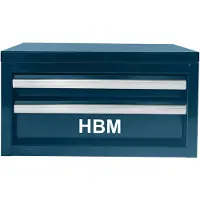 HBM Armario de cajones mini azul