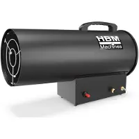 HBM Calentador de gas 50000 vatios