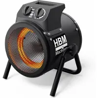 HBM Calentador eléctrico 1500 - 3000 Vatios