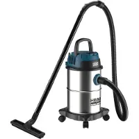 HBM Aspirador de construcción húmedo/seco 1000W 15L