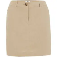 We fashion Skirt Mini Length Beige Talla: L | Mini Faldas Outlet | Mujer | Marrón