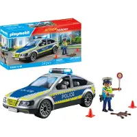 Playmobil Figura De Coche Patrulla