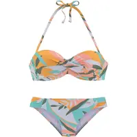 Sunseeker Bikini azul claro / lila / naranja